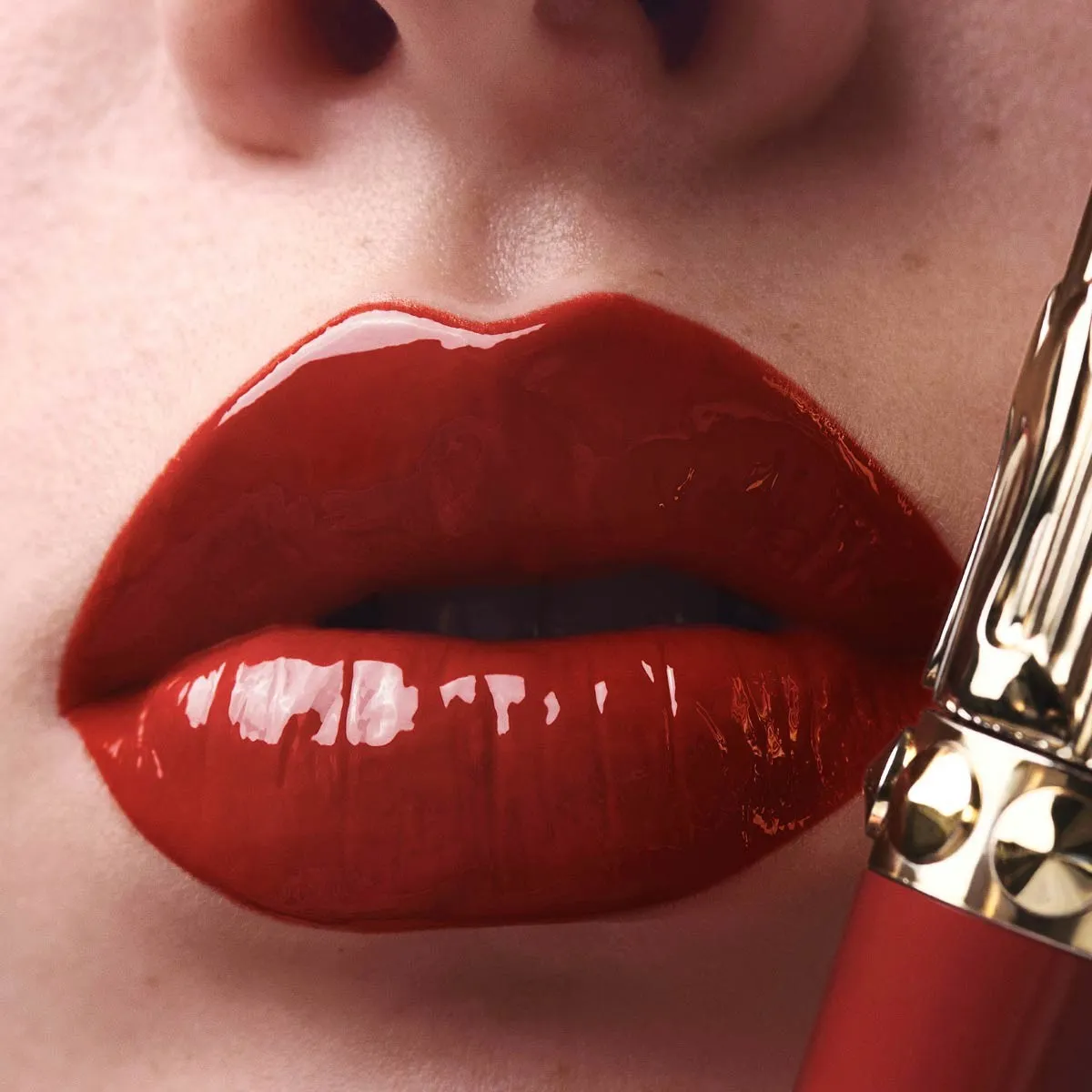 Christian Louboutin Rouge Stiletto Vinyl Gloss – Lip Gloss – Burning Spice 415V - Beauty - alternate view 10